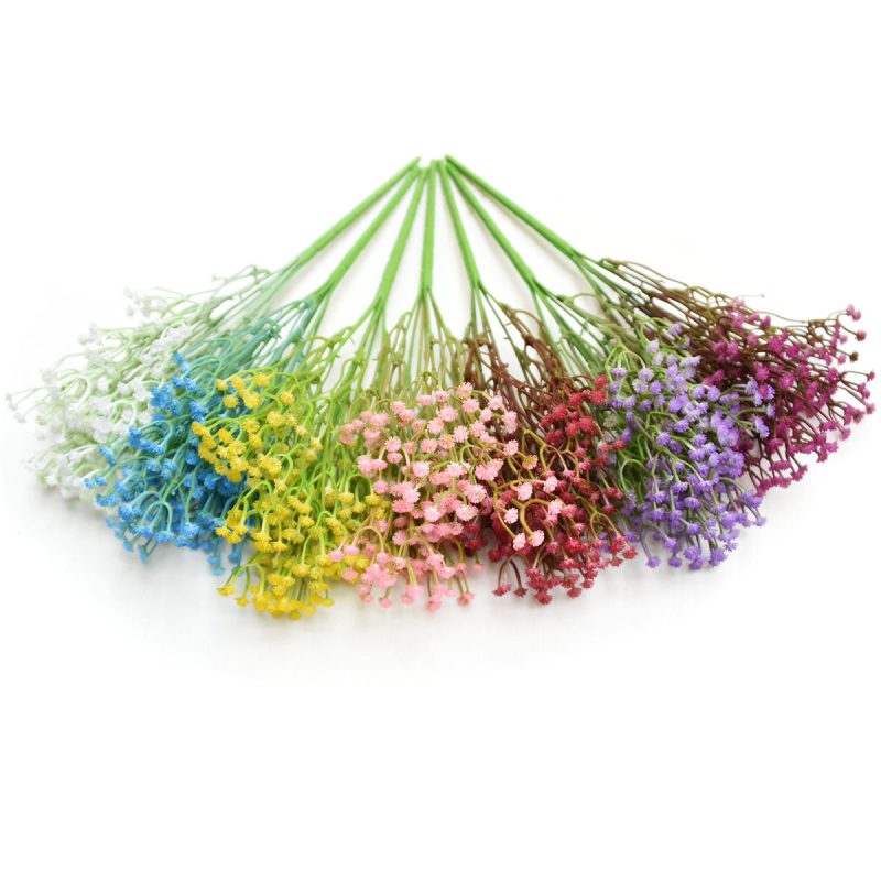 Artificial Baby Breath Flowers – Gypsophila Bouquet 35cm