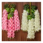 Artificial Hanging Wisteria Flower 111cm Wall Decor Vine