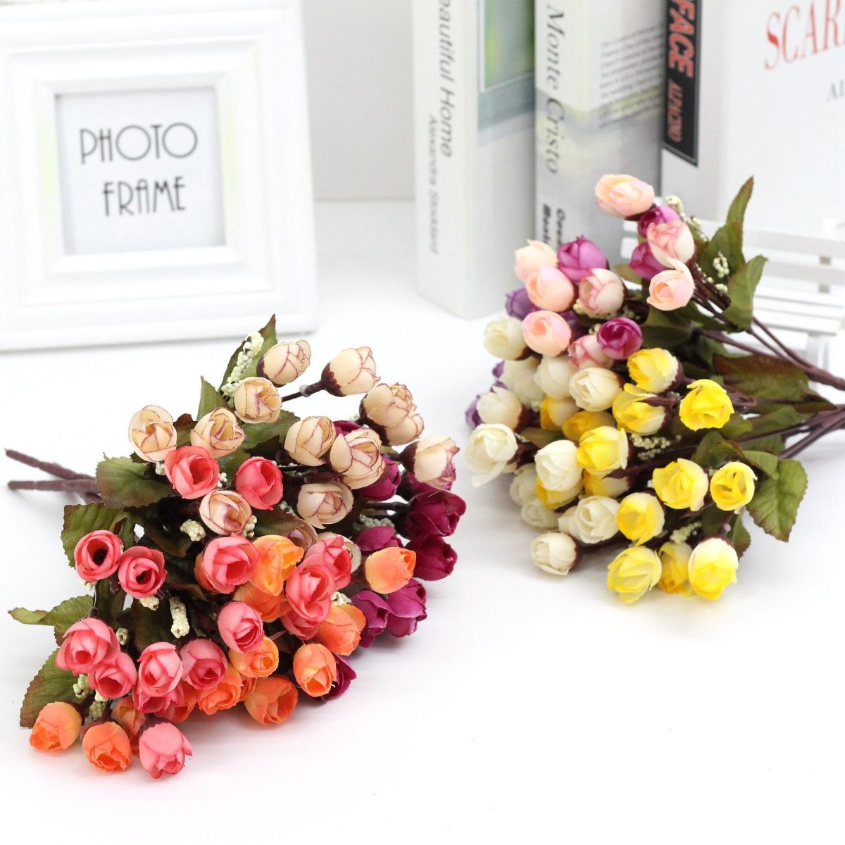 Artificial Flowers Bulk Silk Bouquet for Home & Events