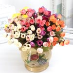 Artificial Flowers Bulk Silk Bouquet for Home & Events