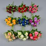 Artificial Rose Bouquet – Silk Bridal Wedding Flowers